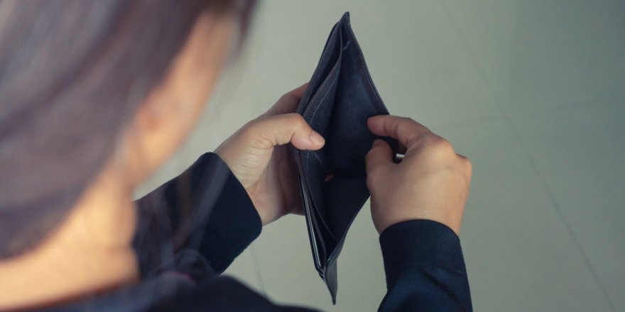 A student finds she may be in financial need after all, checking her empty wallet, but first she considers these tips to determine what the term really means.