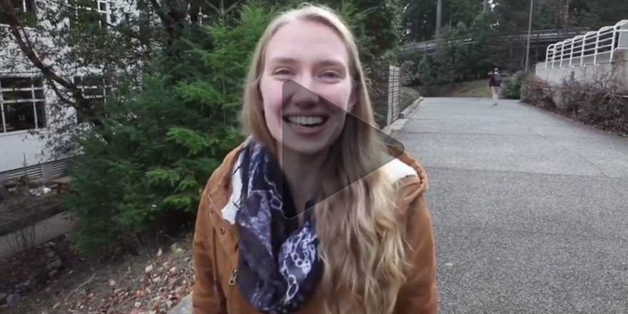 Tour guide Elissa walks us through her 5 favourite things about Vancouver Island University.