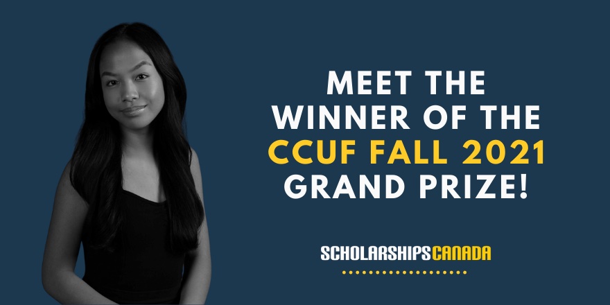 Meet the Winner of the 2021 CCUF National Virtual Education Fair’s Cash Prize!