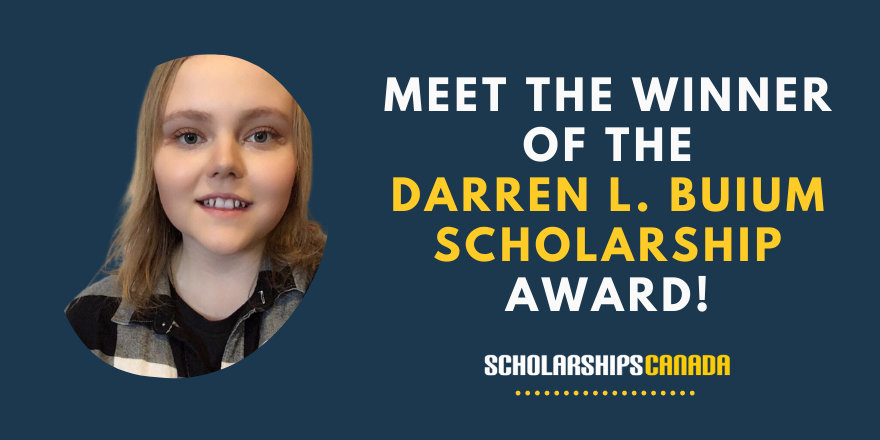 Congrats to Courtney, Winner of the 2021 Darren L. Buium Scholarship Award!