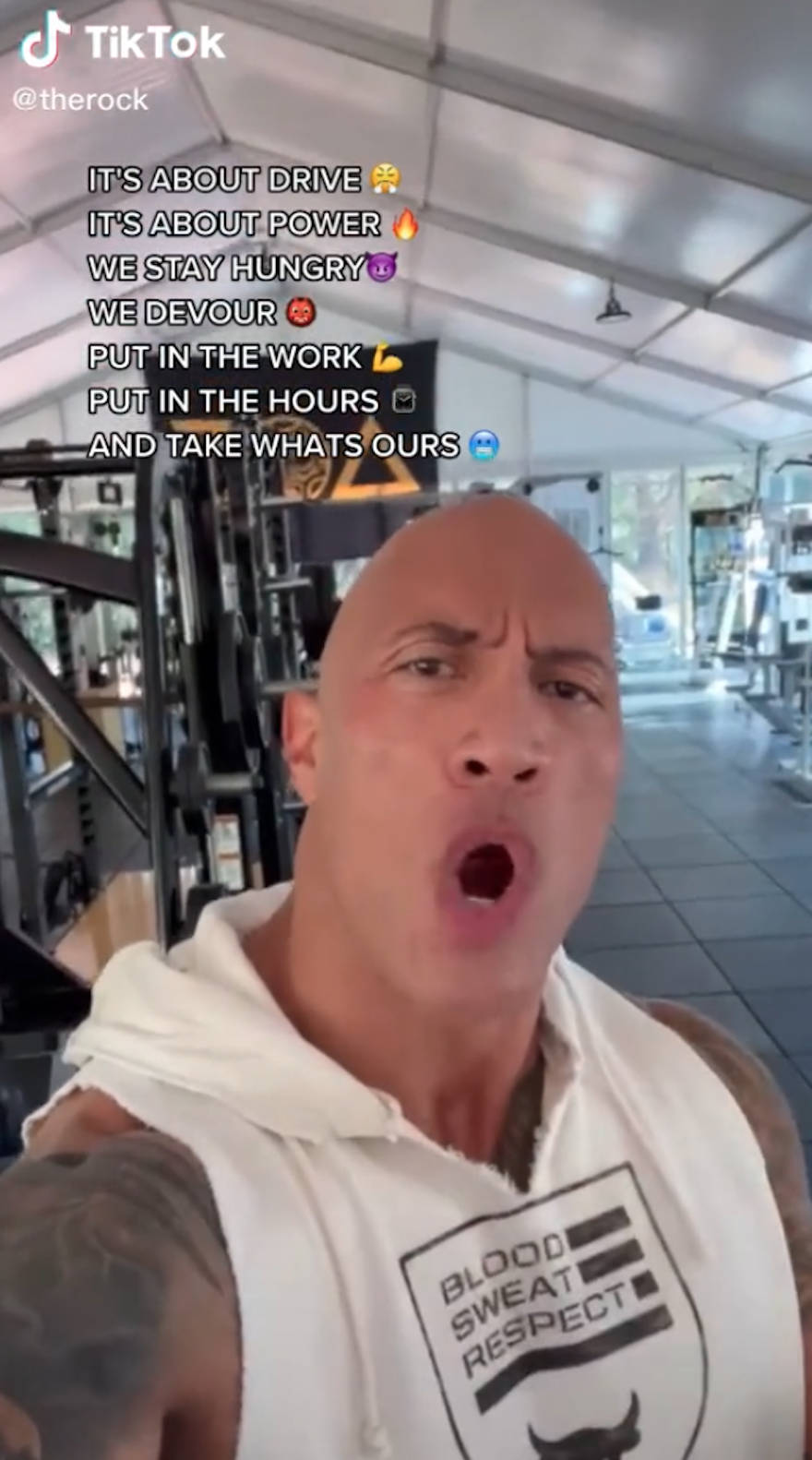 The Rock’s Face Off Verse