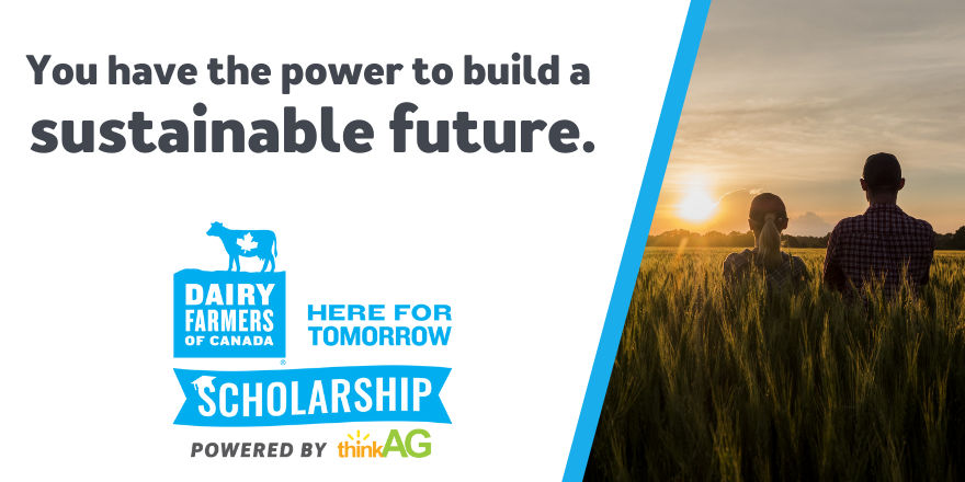  The DFC Here for Tomorrow Scholarship, Powered by thinkAG is Open NOW 