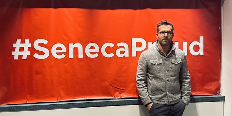  Ryan Reynolds Visits Seneca College