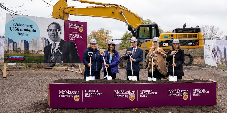  McMaster Breaks Ground on its Largest, Most Innovative Student Residence 