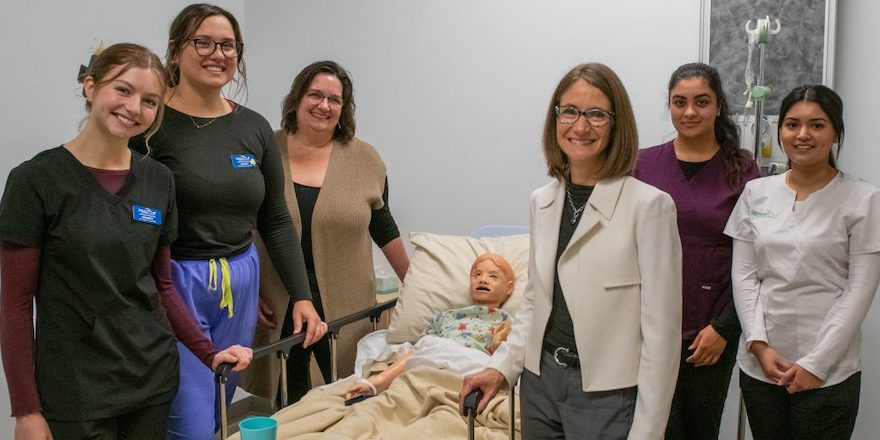 New Equipment Allows Even Better Real-World Training for UFV Nursing Students