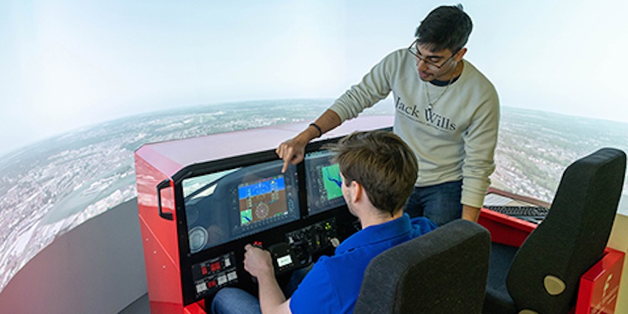  University of Southampton Unveils High Tech Flight Simulator