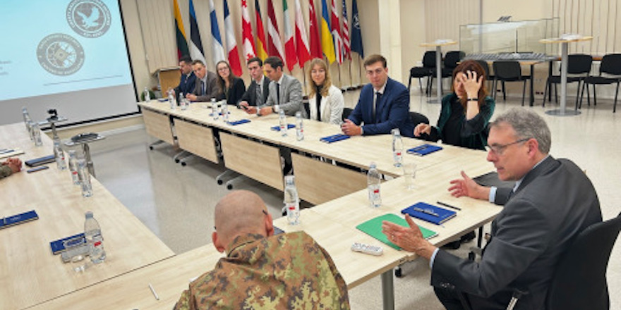  Liberty University Sponsors Trip to Lithuania as Part of Analytical Support Presentation to NATO 