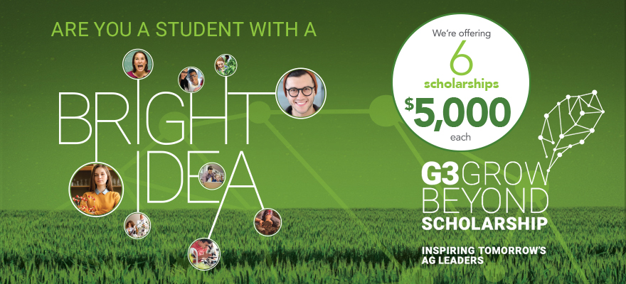 G3 Grow Beyond Scholarships Are Open Now!