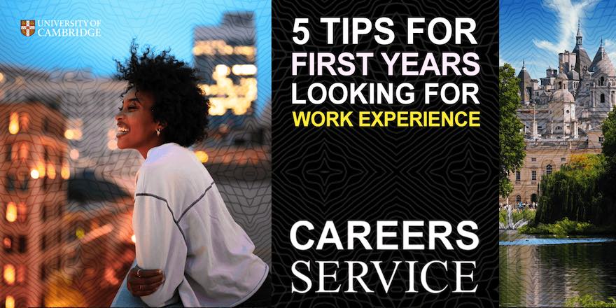 Five Tips for Getting Summer Work Experience